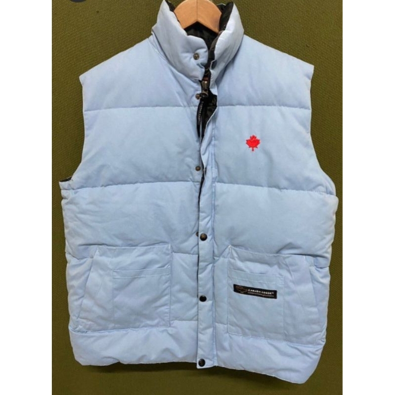 99新穿一次 加拿大 鵝 CANADA GOOSE DOWN VEST 工作背心 羽絨背心 楓葉 保暖 釣魚背心 防風