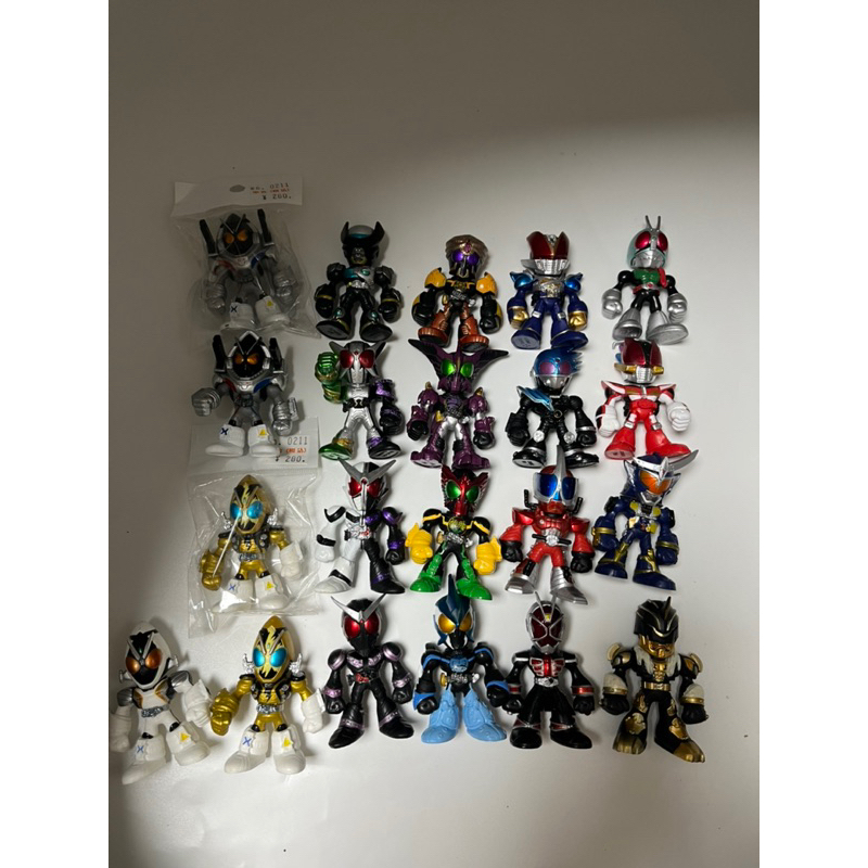 小光玩具 假面騎士6公分Q版 小公仔版 盒玩 THE 假面騎士 000 駈斗戰士 宇宙 OOO 一號 鎧武 電王