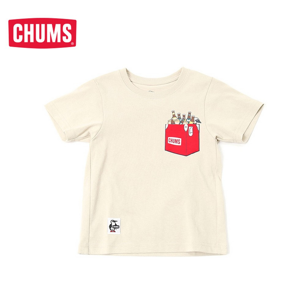 CHUMS Kids HWYC Steel Cooler Pocket 中大童 短袖上衣 2色 CH21126-