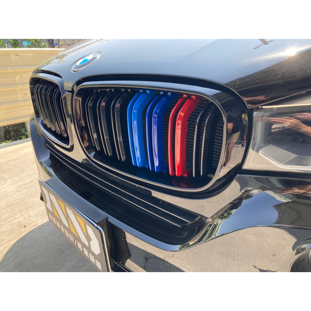 宗蒼車身設計 - BMW F15 F16 雙槓 亮黑 鼻頭 水箱罩 水箱護罩 三色 M版 X5 X6