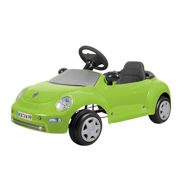 福斯 VW BEETLE 金龜車造型兒童車-腳踏式-綠色