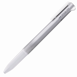 三菱UE3H-208 三色筆筆管-有筆夾 銀 墊腳石購物網