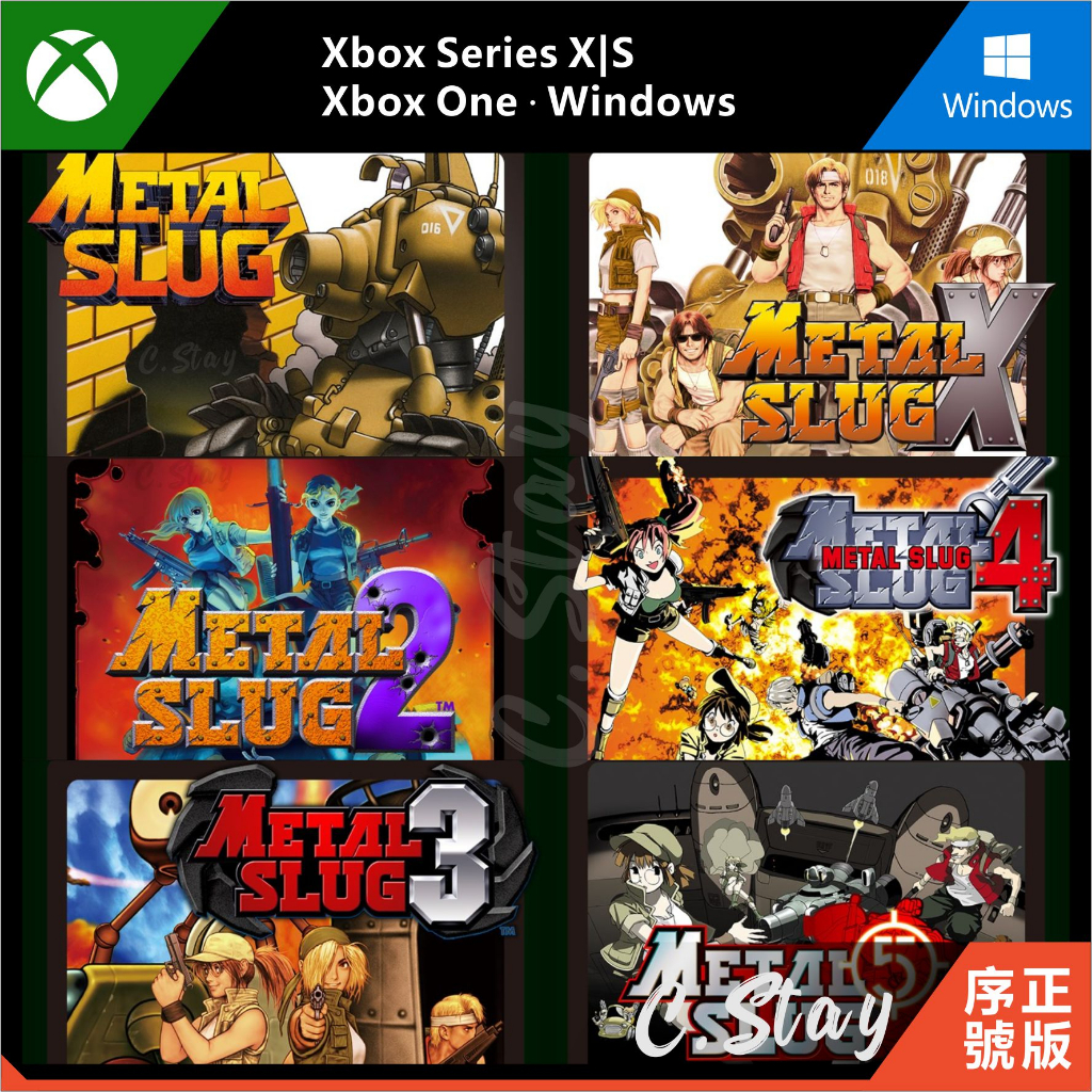 PC XBOX  越南大戰 合辑 METAL SLUG 12345X 合金彈頭 XBOX ONE SERIES X|S