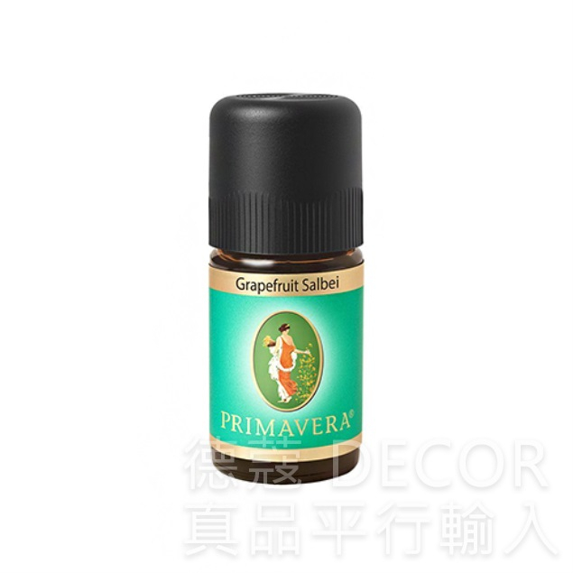 德國 Primavera 鼠尾草精油 - 葡萄柚 5ml (PL2852)