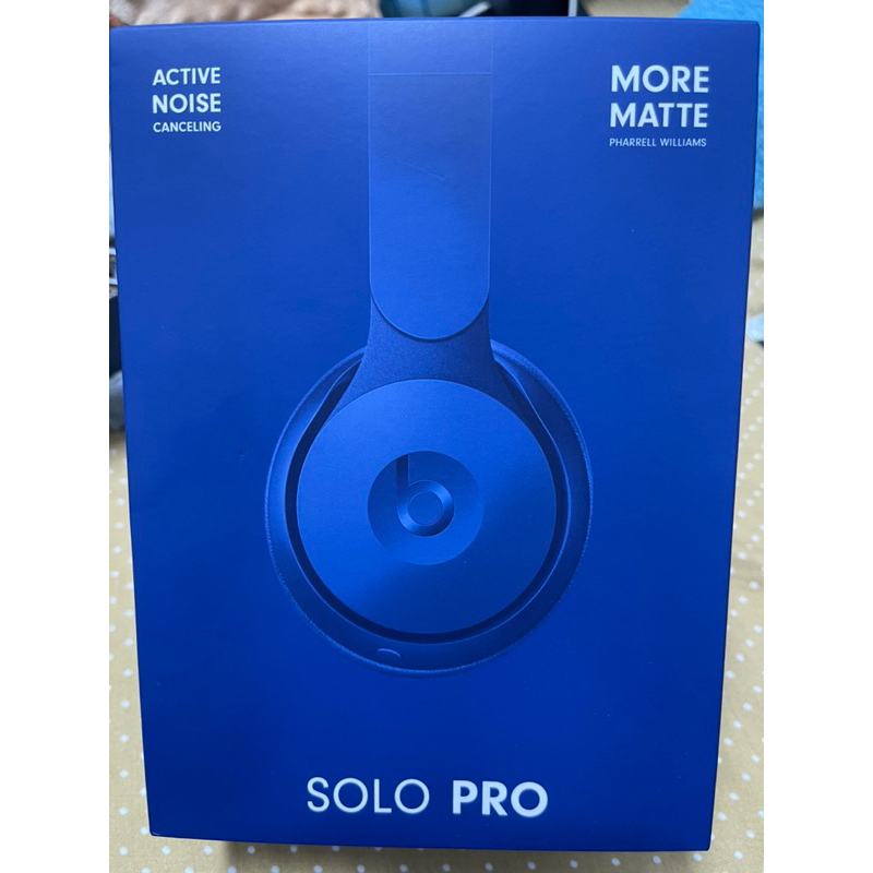 beats solo pro wireless 頭戴式降噪耳機-深藍色