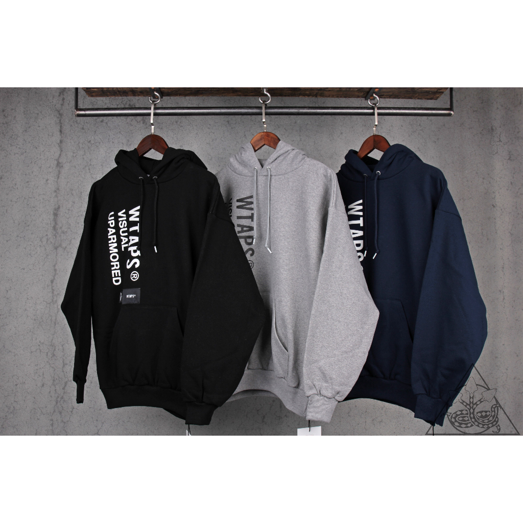 HYDRA】Wtaps / Visual Uparmored Hoody 標語帽踢【222ATDT-HPM02S