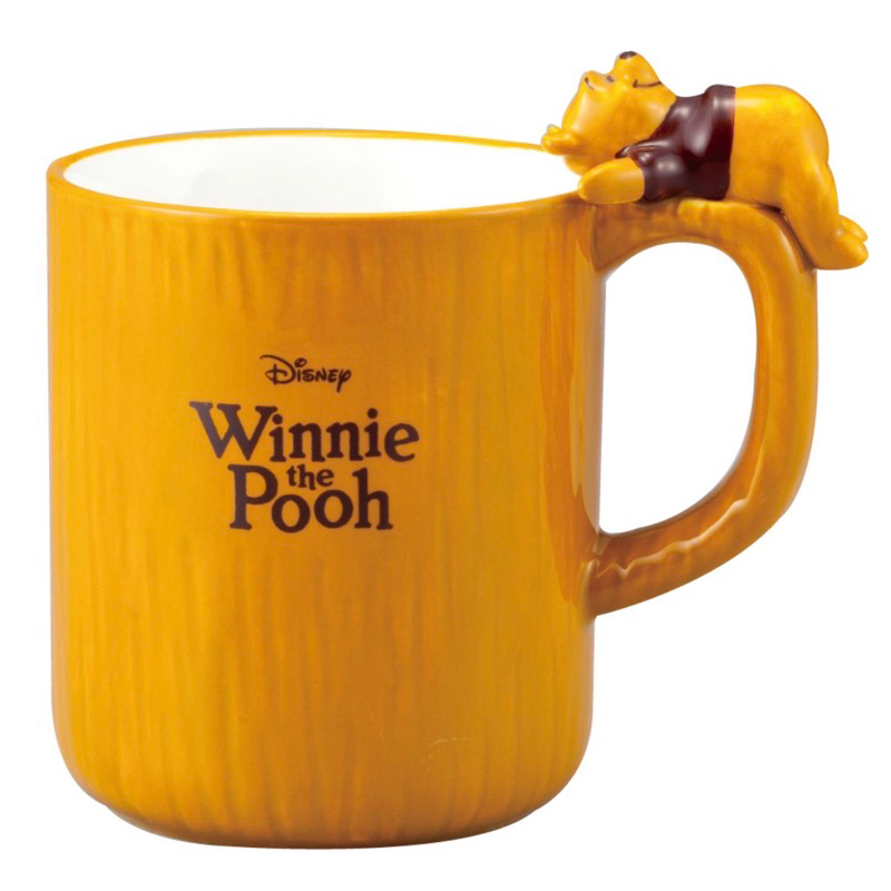 限時優惠 小熊維尼在馬克杯上 陶瓷馬克杯 日本正版 迪士尼 維尼 Winnie  Pooh 對杯 禮物 情人節