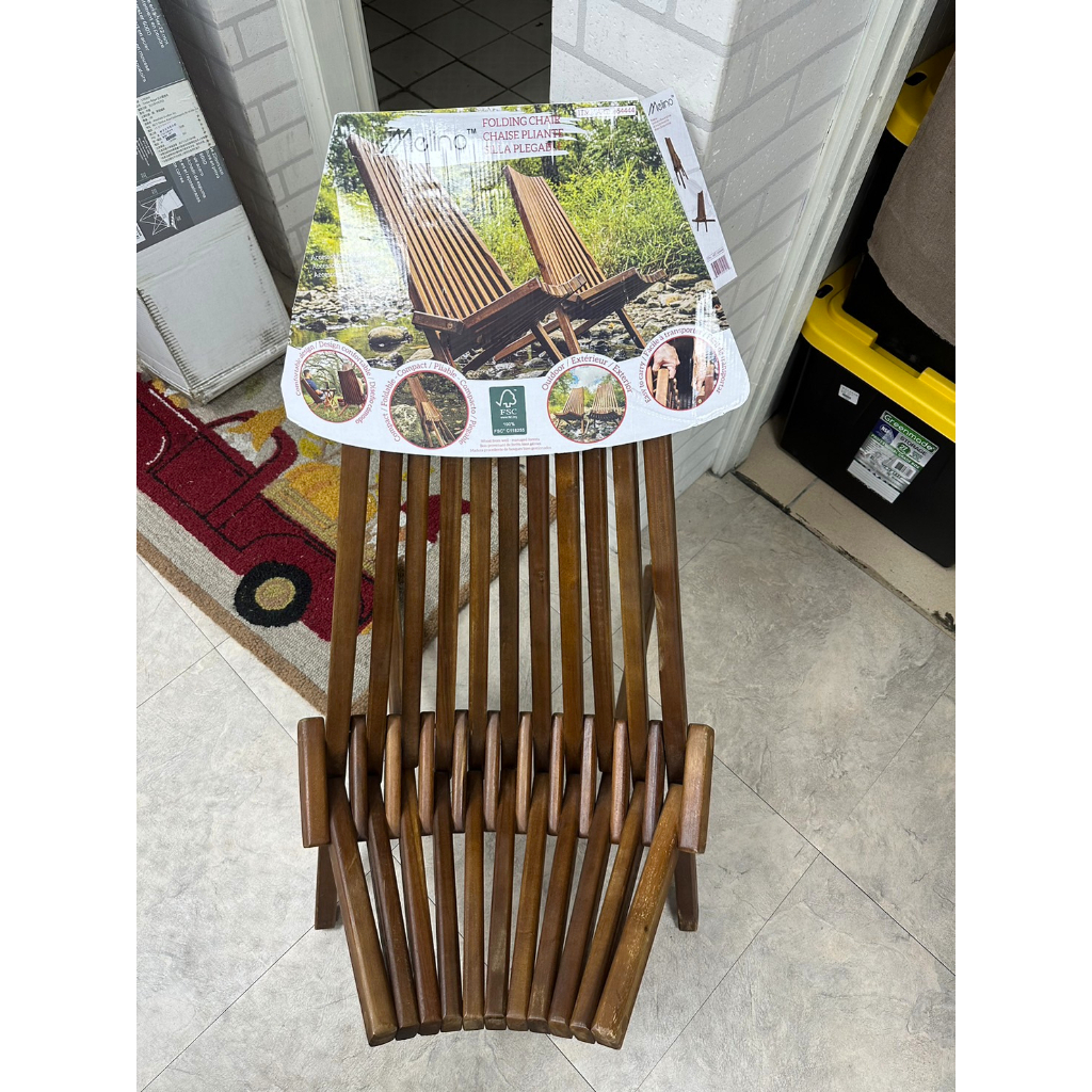 💗七小福💗 MELINO 木製折疊椅 (2621061)