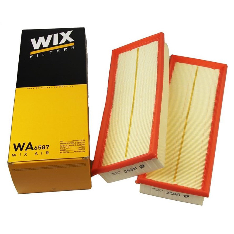 原裝WIX空氣芯WA6587賓士BENZ M-Klasse W164 SL R129 SL R230 CLS C219