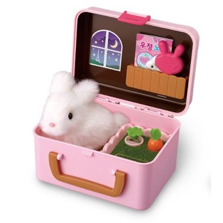 二手瑕疵✨MIMI WORLD 兔子 娃娃 旅行箱 我的秘密小兔