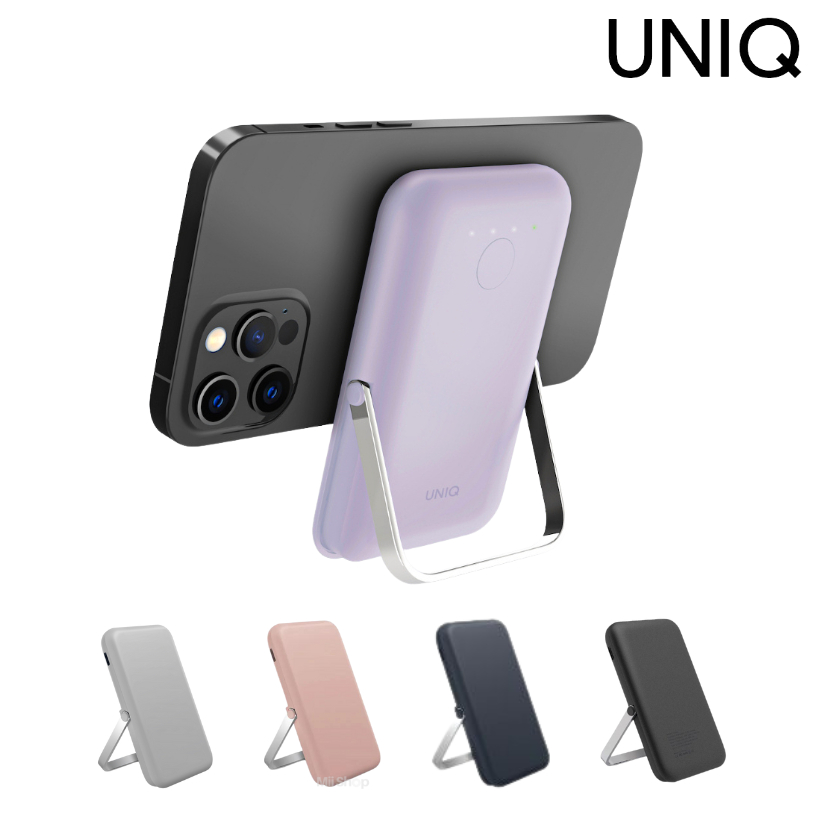 （現貨）優惠出清‼ UNIQ Hoveo 20W 支架款 磁吸行動電源 5000mAh magsafe 行動電源 移動充