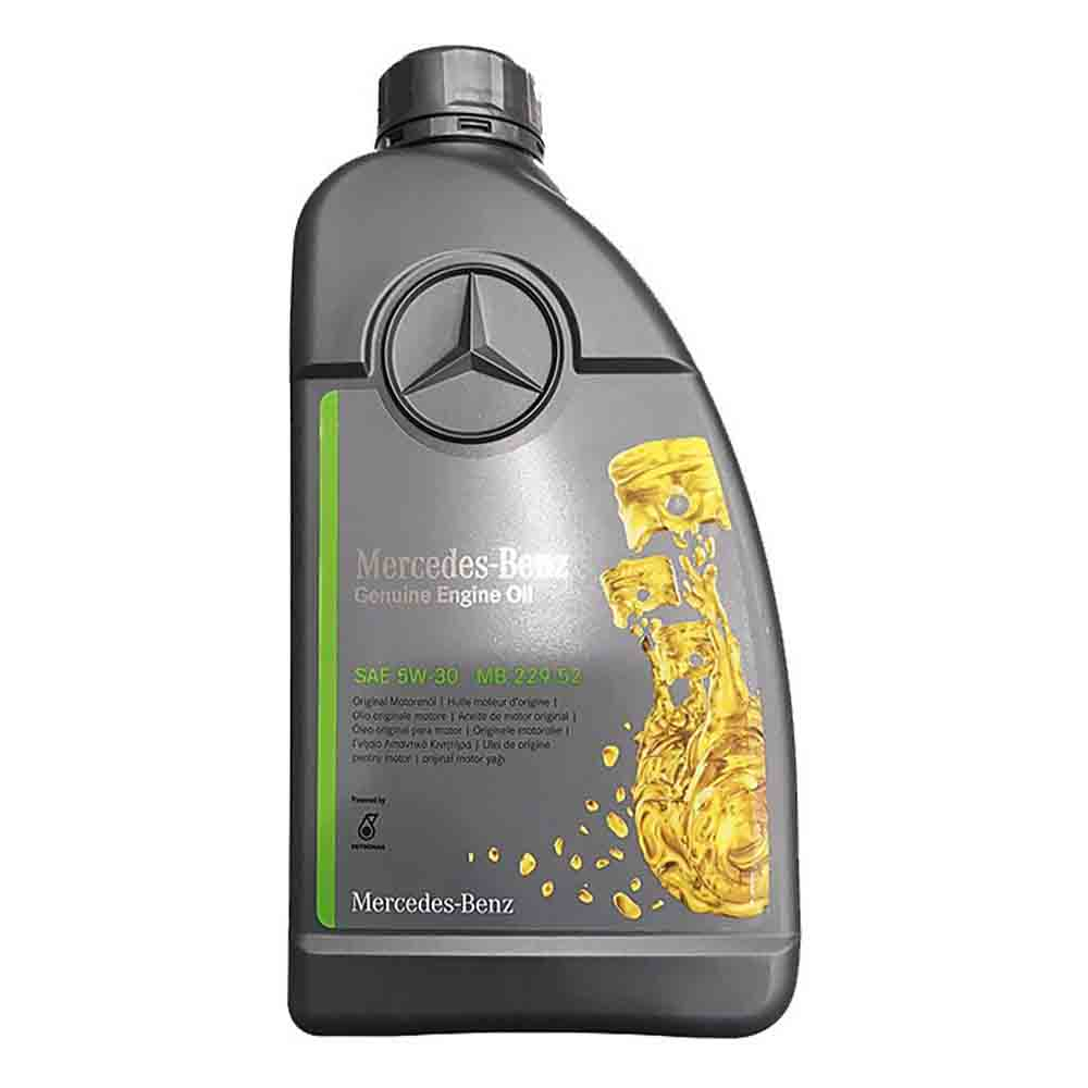 【Mercedes-Benz 】原廠MB 229.52 5W30 1L__機油保樣套餐加送【18項保養檢查】不含機油芯