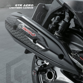 【MOTO-R】M1-S 全白鐵 束環式 排氣管 噴黑 回壓 靜音管 GTR護片 勁戰六代 JETS FORCE