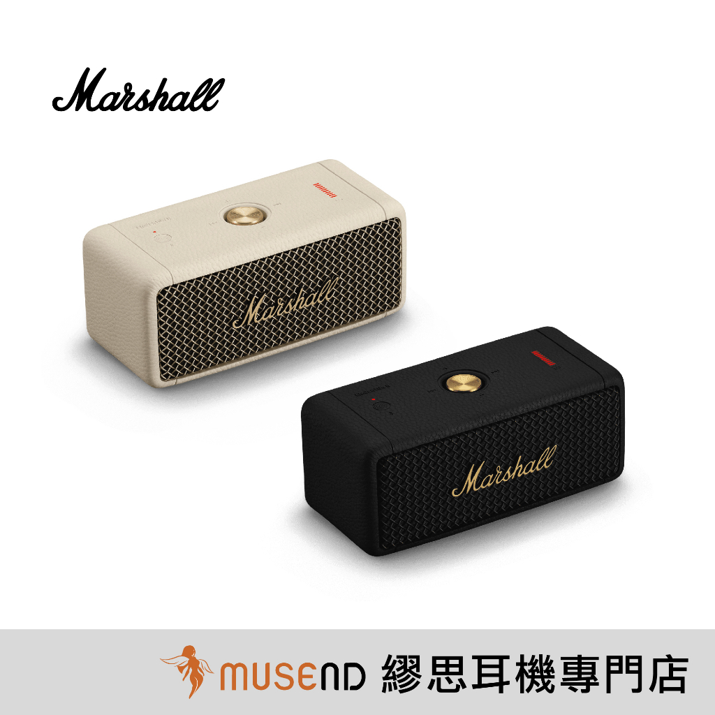 【英國 Marshall】馬歇爾 Emberton II 二代 隨身 攜帶 藍牙 喇叭 黑 白 公司貨 現貨【繆思耳機】