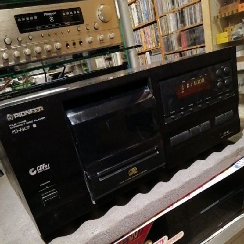 先鋒牌25片CD播放器，故障零件機。