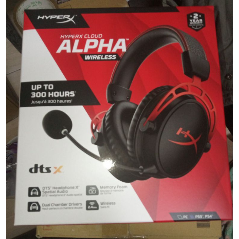 HyperX Cloud Alpha Wireless 無線電競耳機