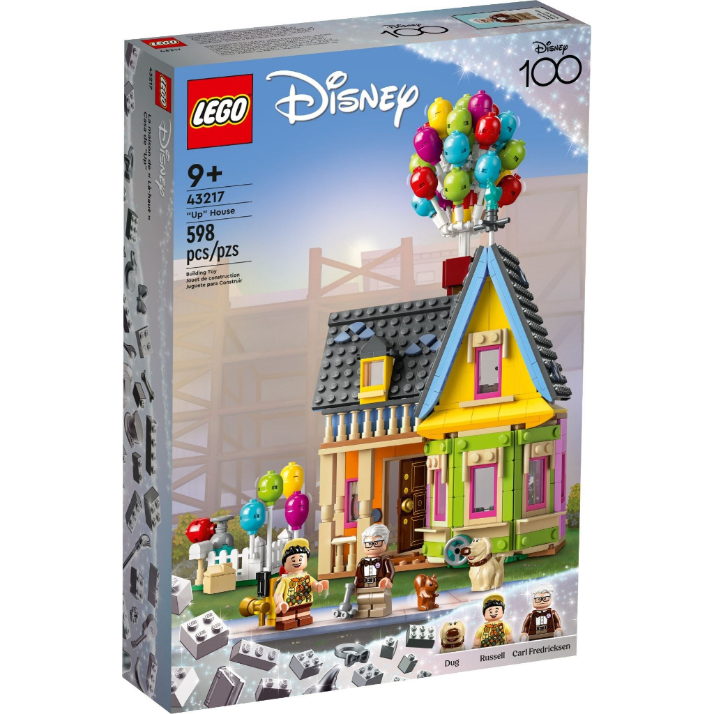 LEGO 43217 天外奇蹟之屋《熊樂家 高雄樂高專賣》 'Up' House Disney 迪士尼系列 100週年