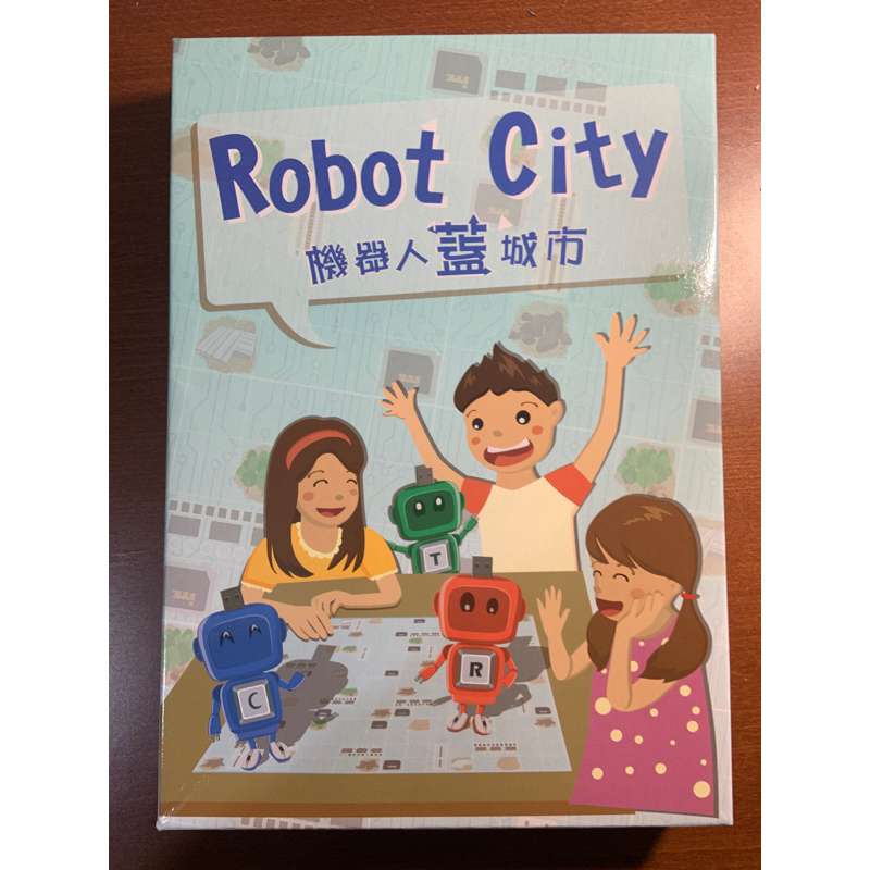 Robot City機器人蓋城市：程式啟蒙教育桌遊 第一版V1