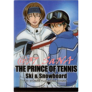 【透明塑膠卡片³青學】➠多款◇網球王子＞越前龍馬,不二周助,手塚國光,桃城武,菊丸英二,大石秀一郎,海堂薰,河村,乾貞治