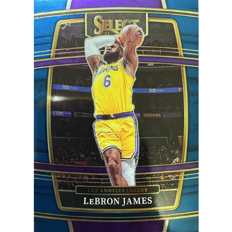 PANINI SELECT LEBRON JAMES 藍版平行卡