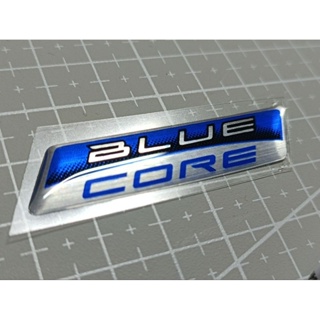 yamaha blue core 藍色 原廠 貼紙 節能貼紙 hybrid 防水貼紙