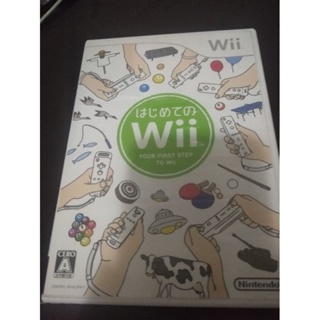 wii遊戲光碟 your first step to wii