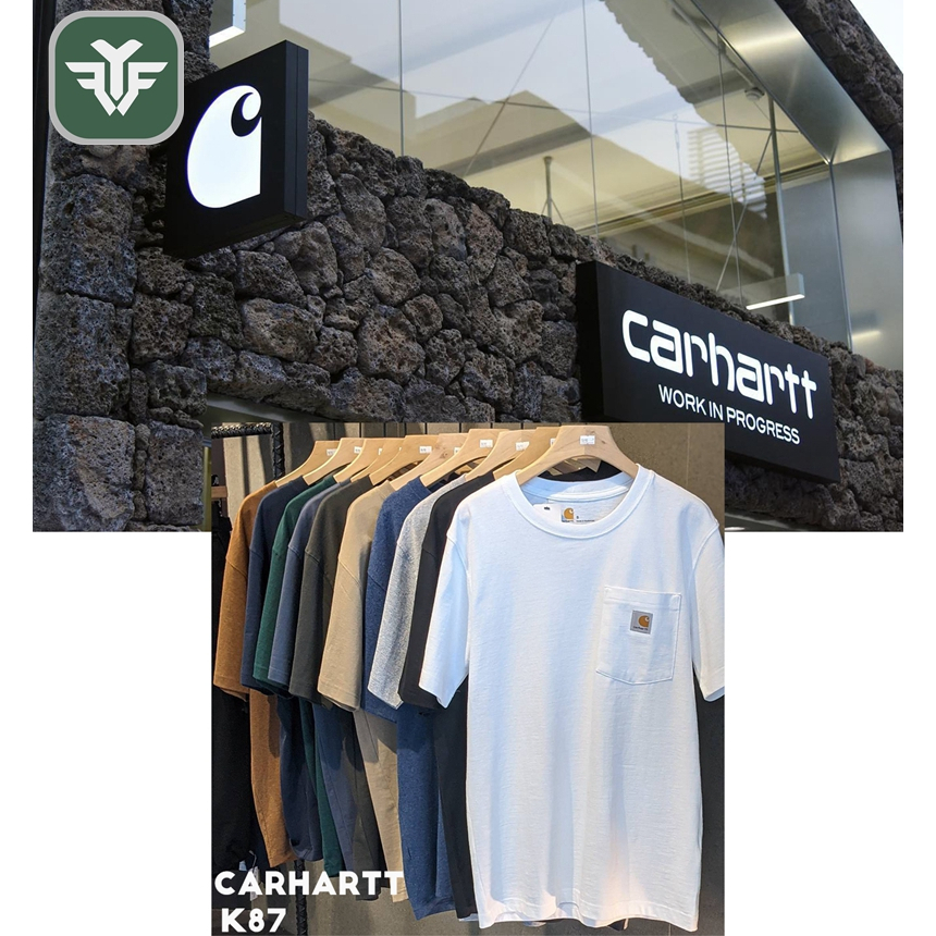 『-FF-』（限時多件特價）1-4天出貨Carhartt K87 口袋 工裝 素Tee 短袖 短Tee 【K87】