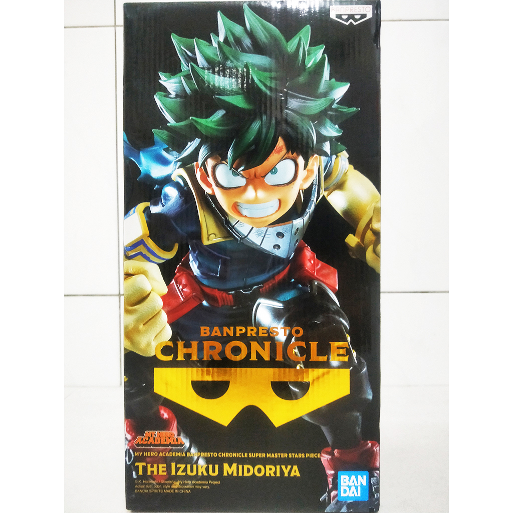 BANPRESTO_我的英雄學院 CHRONICLE SMSP_綠谷出久_海外限定代理版