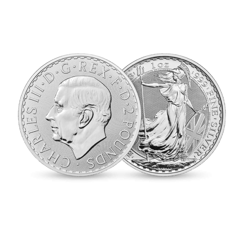 [英國皇家鑄幣廠] 2023不列顛女神 查爾斯三世 Britannia 2023 1盎司純銀紀念幣 $英國直購 直送回台