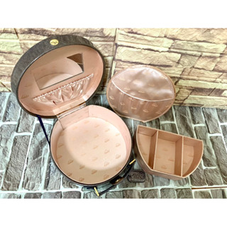 【Shishedo 資生堂】（折舊）硬殼亮皮首飾箱 首飾盒 珠寶箱 收納盒 首飾收納 珠寶收納 飾品收納 飾品盒
