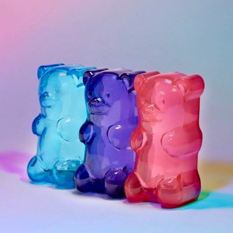 美國官方預購+現貨 Gummy Bear 粉紅色 藍 綠 紫 紅 小熊軟糖 公仔 夜燈 氣氛燈 壁掛 燈
