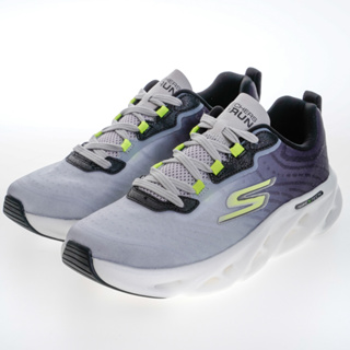 SKECHERS 男鞋 慢跑系列 GORUN SWIRL TECH SPEED - 220906WTBK