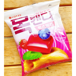 韓國 Lotte 樂天 草本 莓果口味 喉糖 糖果 薄荷糖 217G