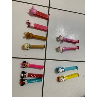 【童年樂趣］PEZ 皮禮士 貝思 凱蒂 哆啦 A夢 佩佩豬 米奇 米妮 哆啦美 糖果殼 收集 卡通造型