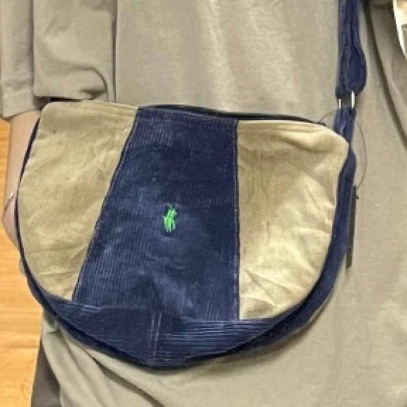 古著polo素面小包 包包 側背包 配件 二手 免運私訊