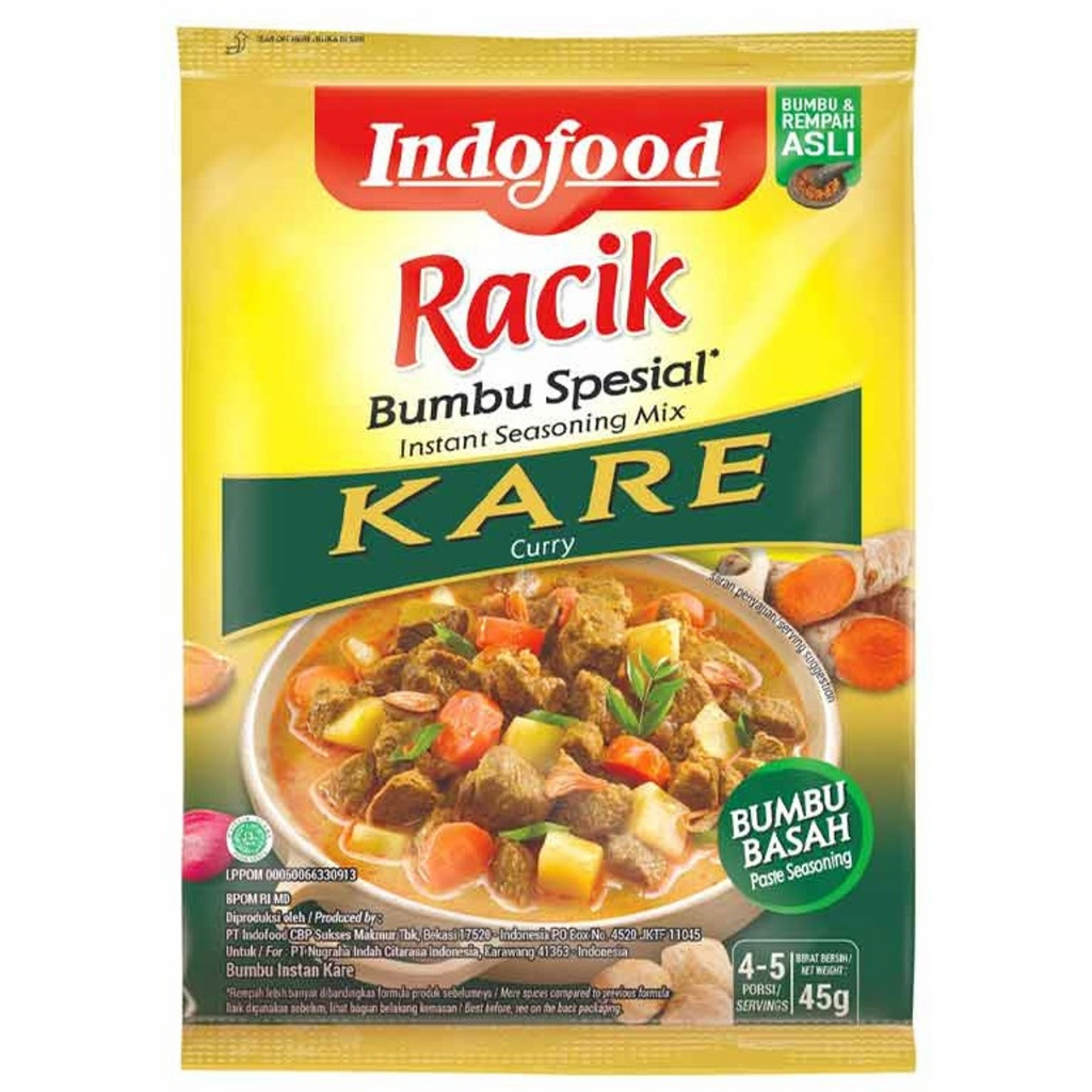 【Eileen小舖】印尼 INDOFOOD Saus 印度咖哩調理包 45g 辛香料 調味醬 南洋調理包 蘸醬 辣醬