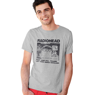 Radiohead Shrug 中性短袖T恤 2色 電台司令 搖滾 樂團 rock Thom 英國 Oasis 英搖