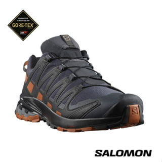 新品/寬楦【Salomon】男 XA PRO 3D 防水健野鞋『烏黑/褐/黑』410428 登山/健行/野跑鞋