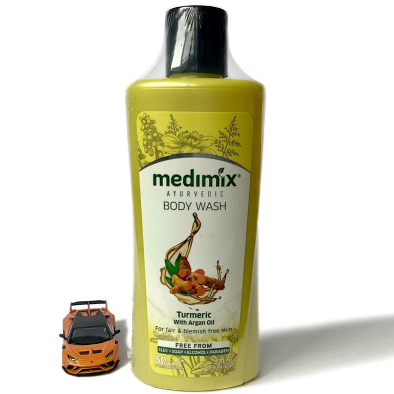 🧼 印度進口 ( Medimix ) 阿育吠陀秘方沐浴液態皂 ( 薑黃 ) 台灣總代理商公司貨 👍