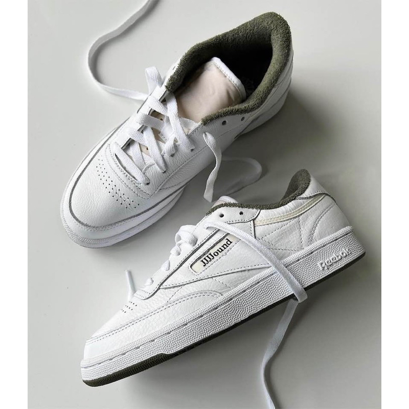 JJJJound x reebok club c “ olive green “ 余文樂同款