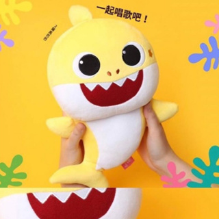 ［韓國代購］韓國境內正版碰碰狐 Pinkfong鯊魚寶寶BabyShark造型有聲玩偶娃娃