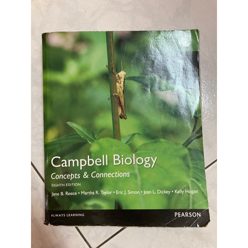 Campbell Biology 第8版  普通生物學原文書
