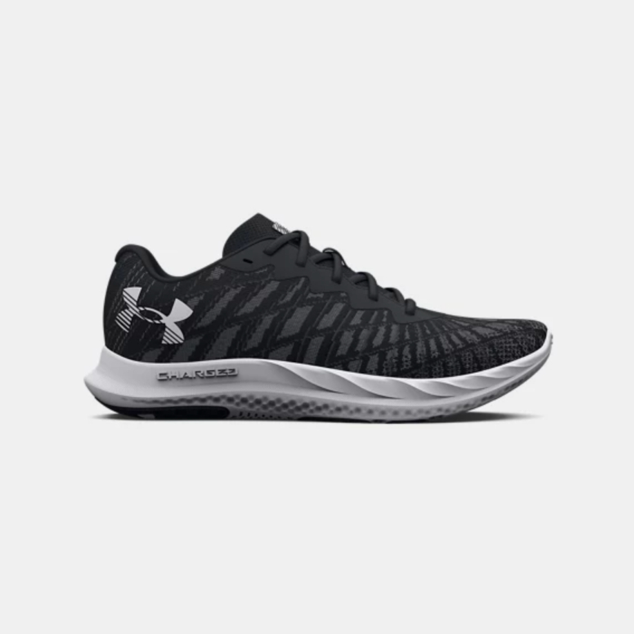 Under Armour 安德瑪 Charged Breeze 2 慢跑鞋 男女款 黑灰 3026135