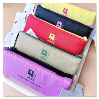 ♡Gracieux♡ 日本 sun-star 筆袋 雙面顏色 收納筆袋 鉛筆盒 文具 收納袋 收納包