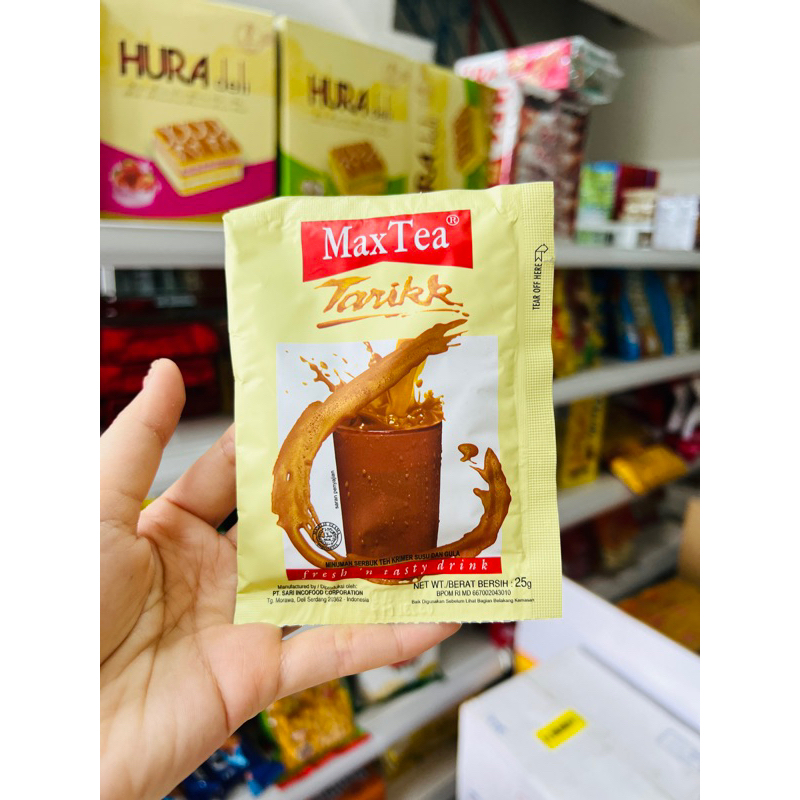 印尼🇮🇩奶茶飲料粉 MAX TEA TARIKK 25g