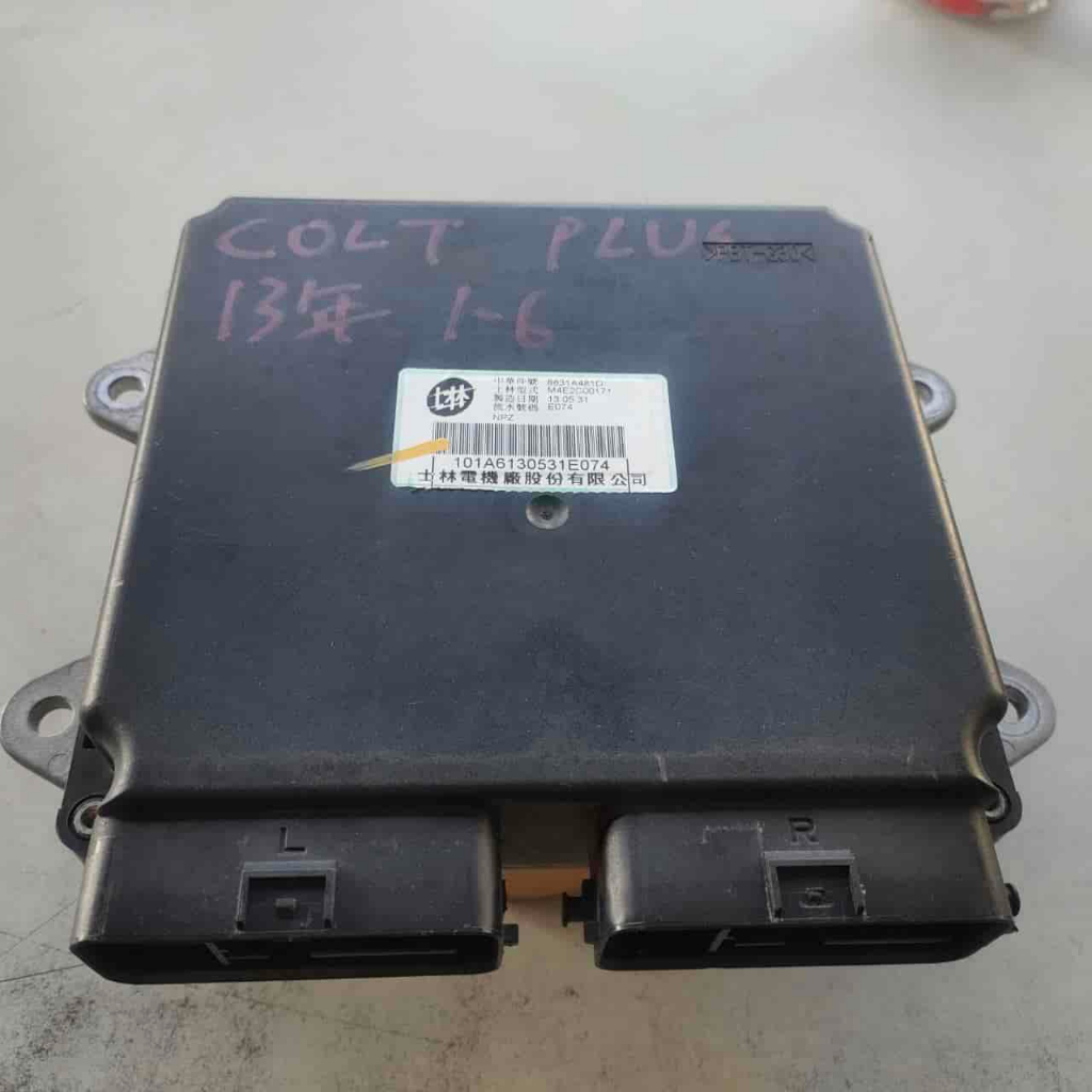 2013 三菱 COLT PLUS 1.6 電腦 8631A481D 零件車拆下