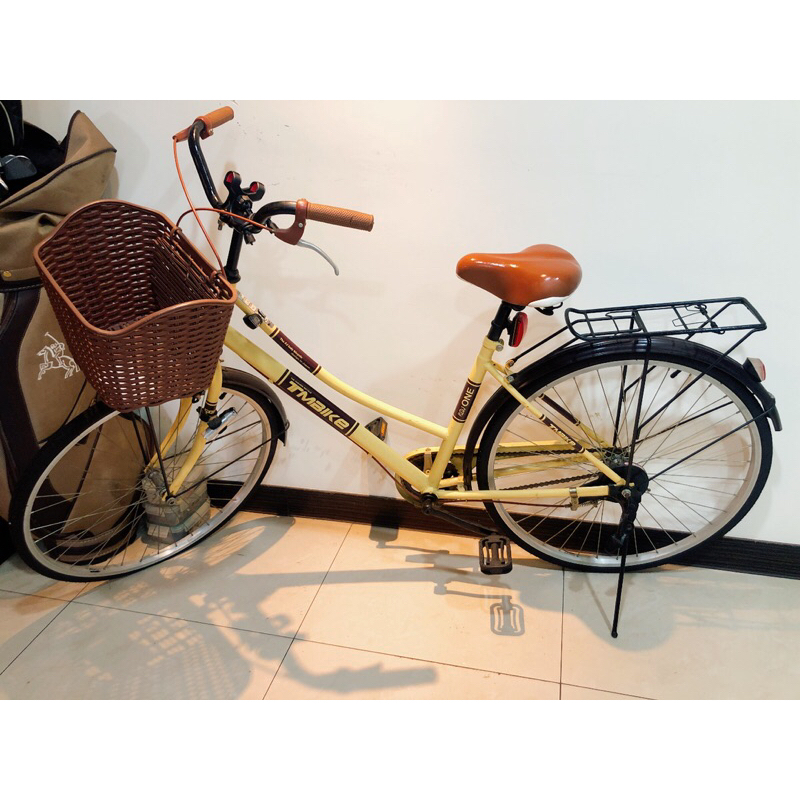 二手-日式和風淑女車 單車 附手機架 車籃（限自取！江子翠捷運附近