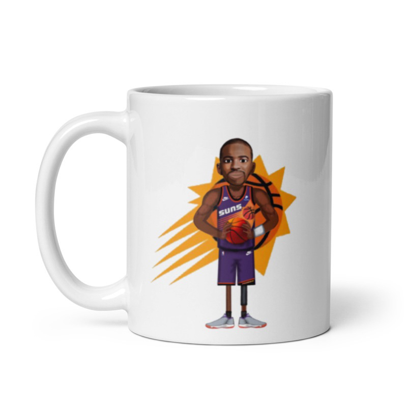 NBA季後賽 馬克杯：直指冠軍的 保羅船長 Chris Paul 太陽隊 Suns