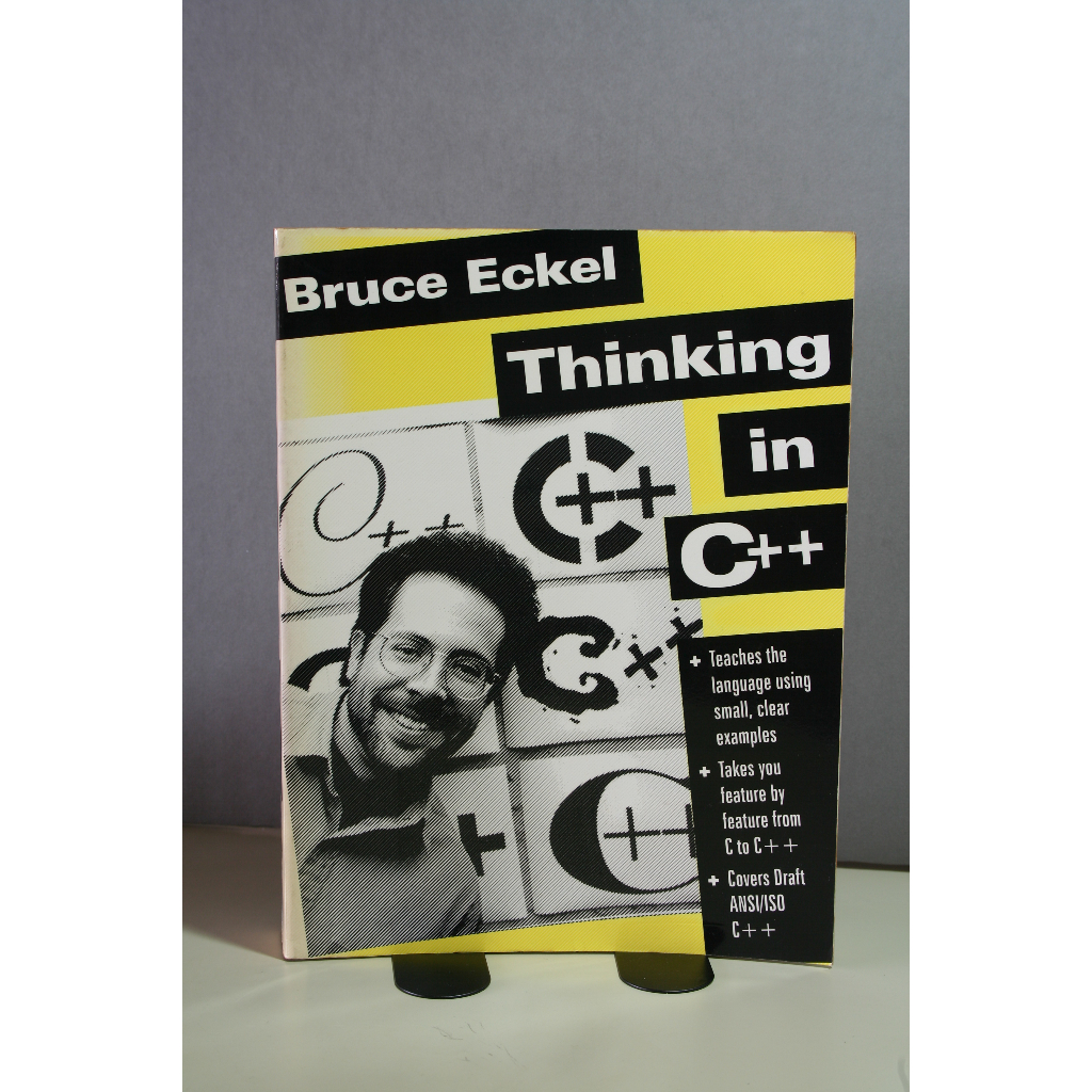 11二手原文書 C++的思維/ Thinking in C++, Bruce Eckel