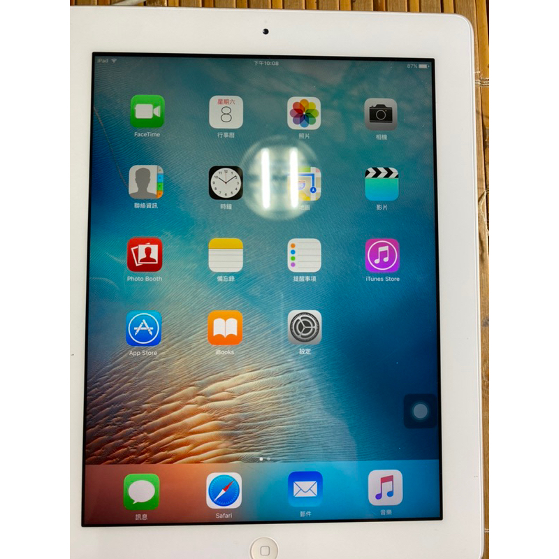 iPad3 64G WiFi 9.7吋銀白色A1416 2012年【附充電線/電池健康度100%】二手